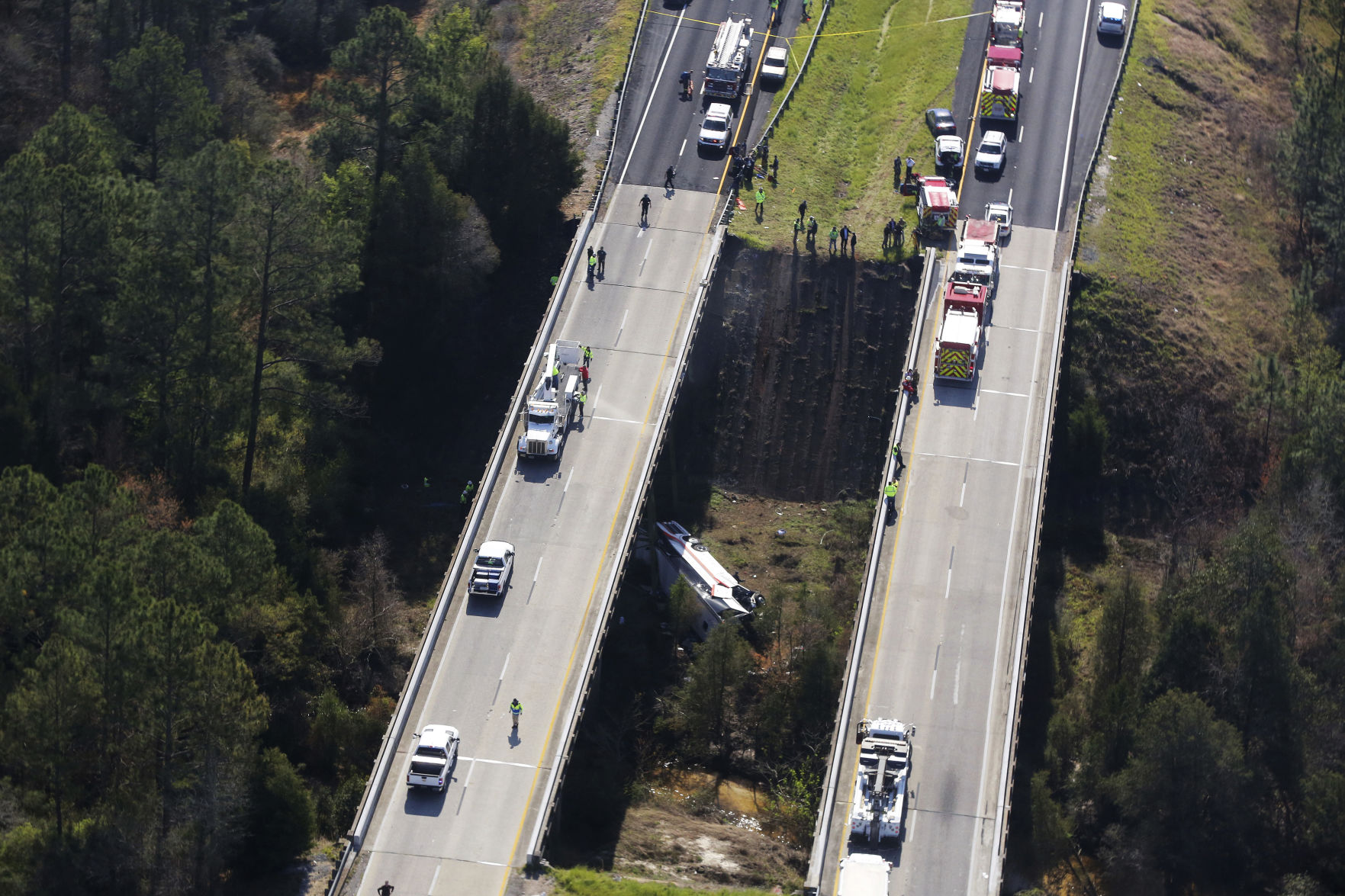 Tour Bus Crash